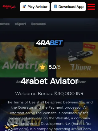 Aviator on 4Rabet